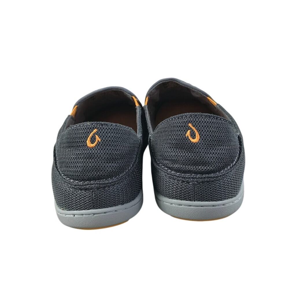 OLUKAI Nohea Mesh Slip-On Convertible Shoe Men 10.5 Gray Everyday Travel Comfort - Picture 5 of 10